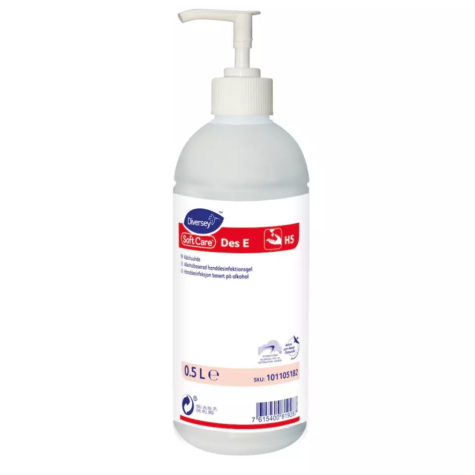 Diversey 101105182, Soft Care Des H5 Käsihuuhde, 0.5 L, image 1, gallery thumbnail