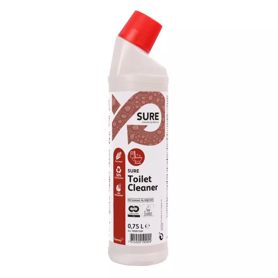 SURE 100891589, Toilet Cleaner 0.75L Saostumienpoisto- ja saniteettipuhdistusaine WC-istuimille ja urinaaleille, image 1, gallery thumbnail