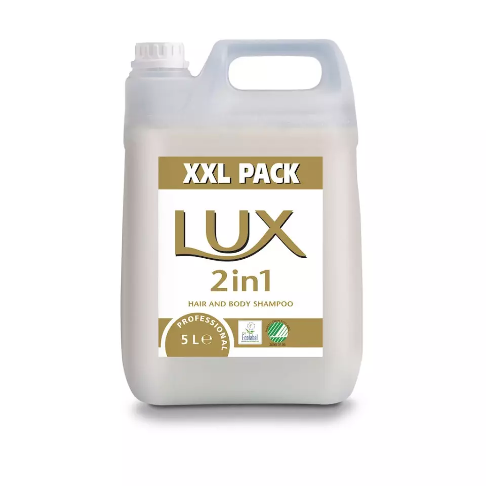 Lux Pro Formula 7515413, 2-in-1 schampo för kropp och hår 5L, image 1, gallery thumbnail