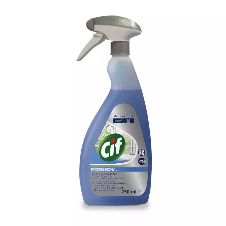 Cif Pro Formula 7517904, Yleispuhdistussuihke, myös lasipinnoille 750ml, image 1, gallery thumbnail