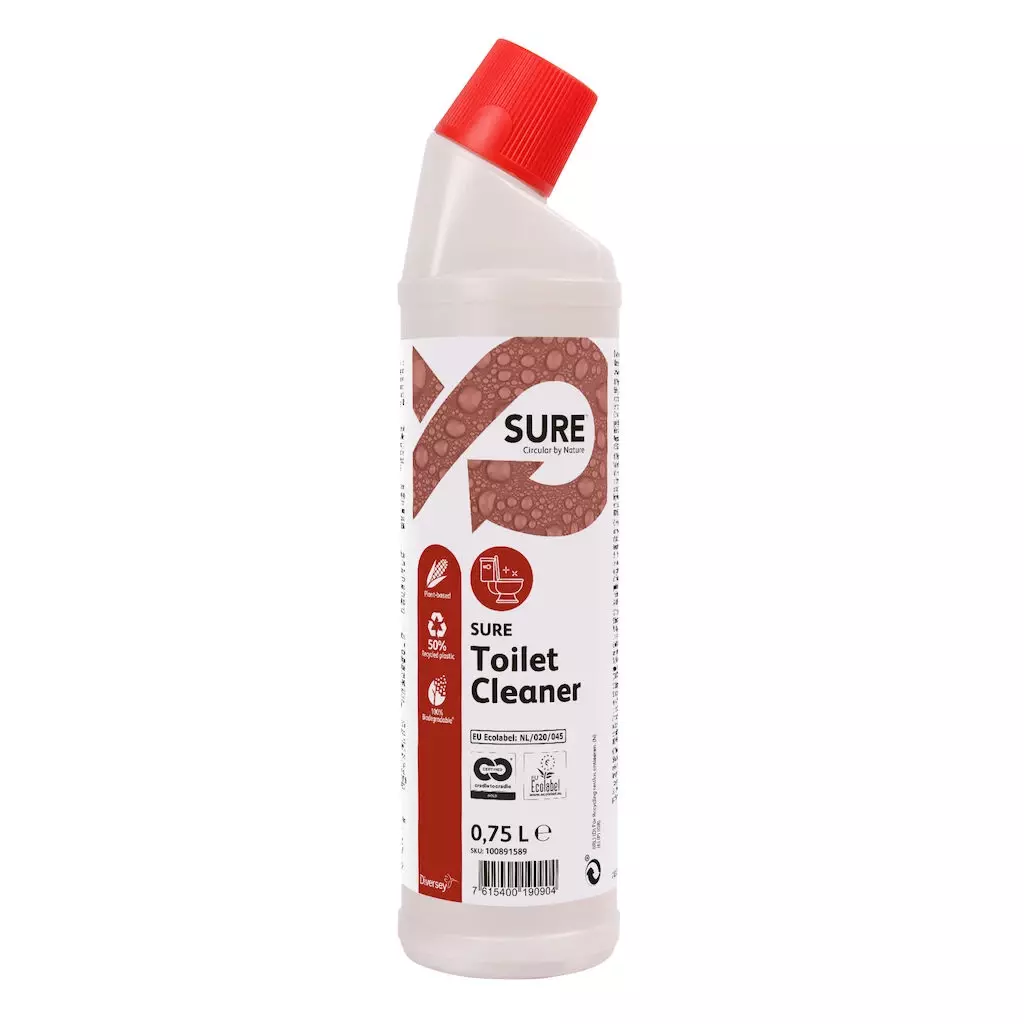 SURE 100891589, Toilet Cleaner 0.75L Saostumienpoisto- ja saniteettipuhdistusaine WC-istuimille ja urinaaleille, image 1
