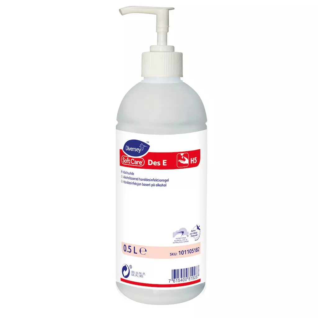 Diversey 101105182, Soft Care Des H5 Käsihuuhde, 0.5 L, image 1