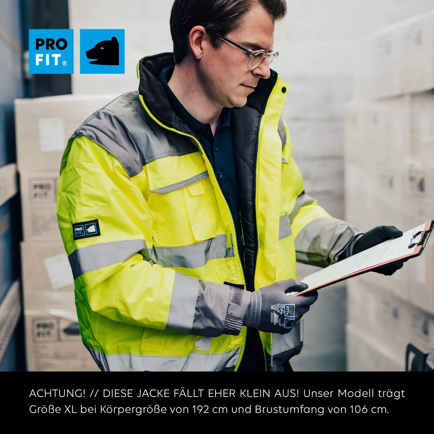 PRO FIT 9701, Hi-Vis Pilot Jacket, image 5