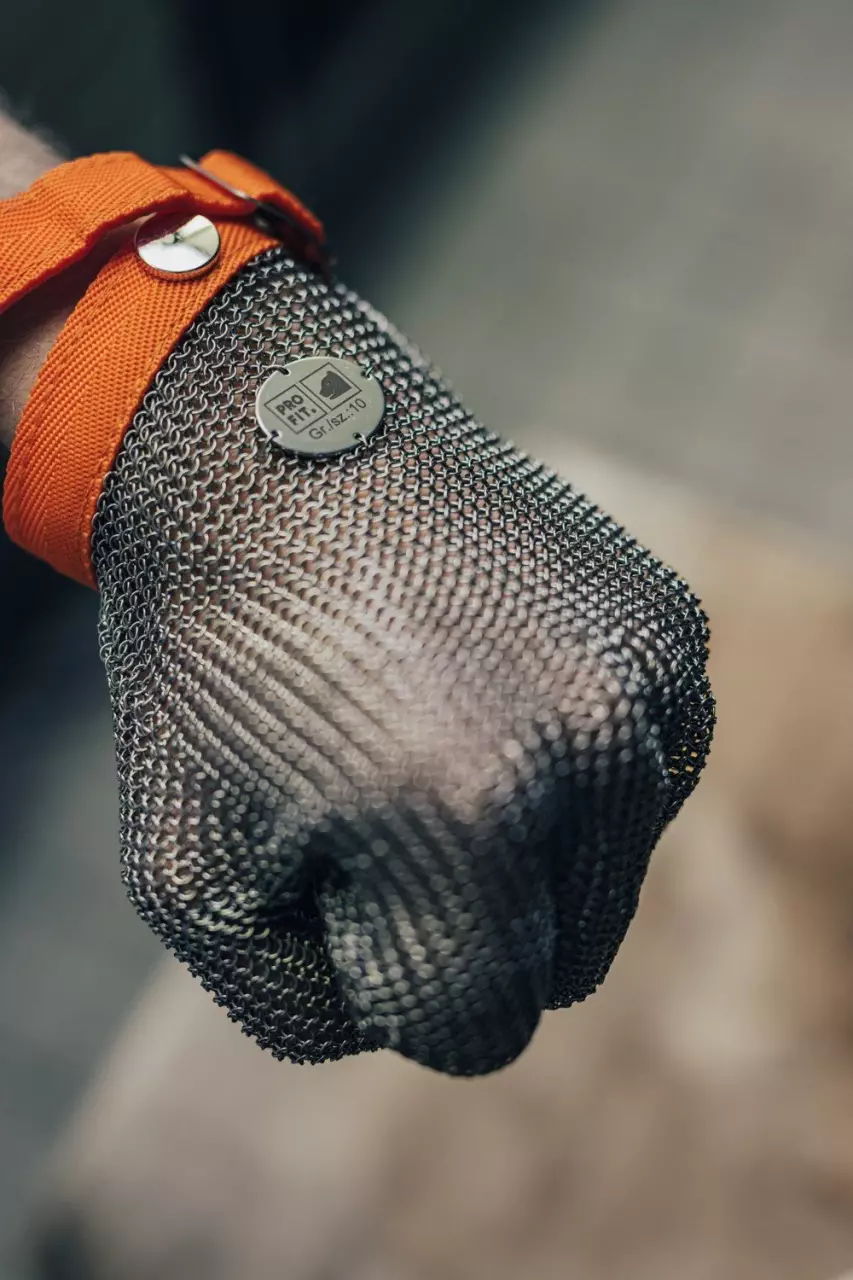 PRO FIT 3810, Chainmail Glove, Reversible, image 9, gallery thumbnail