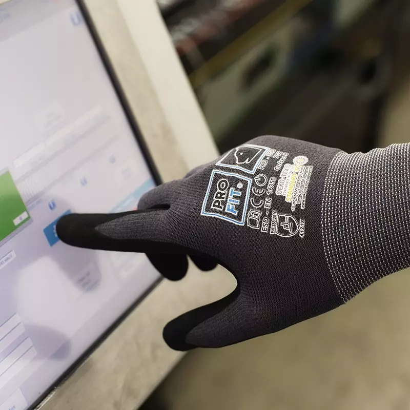 PRO FIT 702, Pro esd Nitrile Gloves, image 3, gallery thumbnail