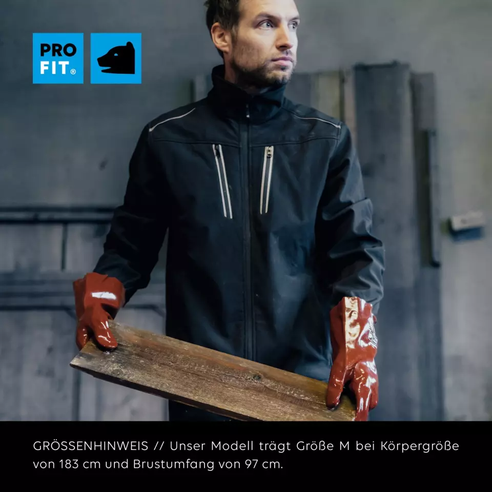 PRO FIT 417, Softshell Jacket, image 6, gallery thumbnail