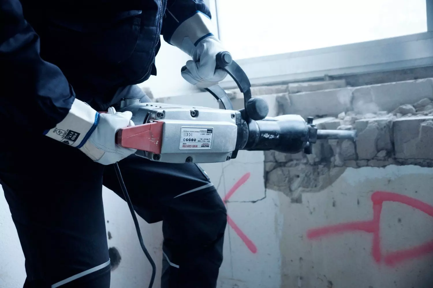 PRO FIT 554113, Cow Grain Leather Work Gloves, image 4