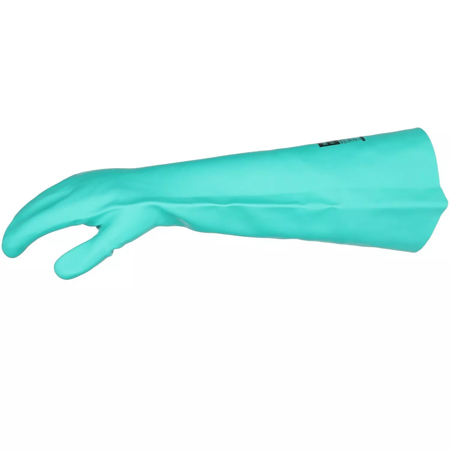 PRO FIT 185, Trivex Nitrile Chemical Protection Glove, 45 cm, Green, Premium Quality, image 2