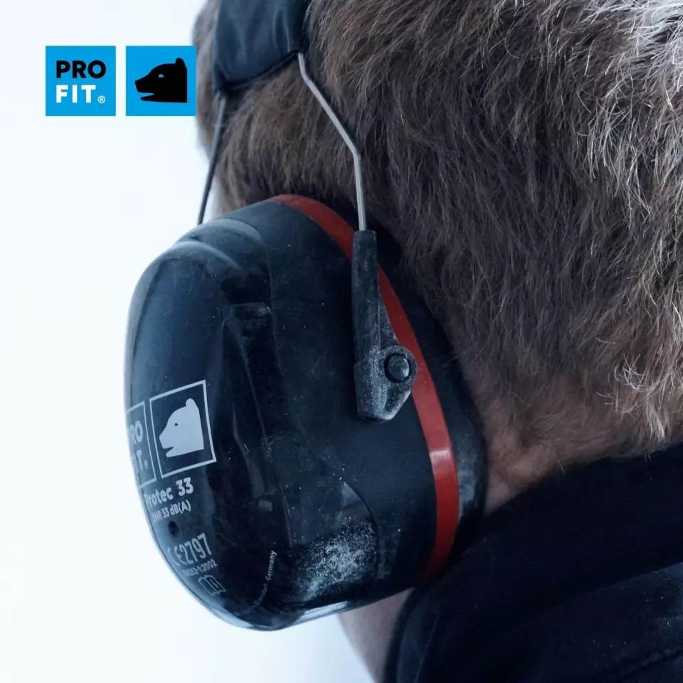 PRO FIT 187, Protec 33 Ear Muffs, image 6, gallery thumbnail