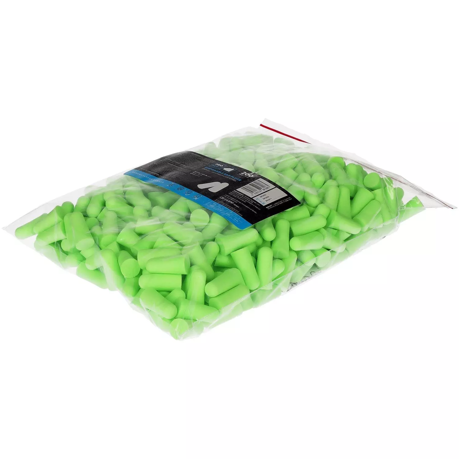 PRO FIT 263, Prosoft 37 Earplugs, Green, image 1
