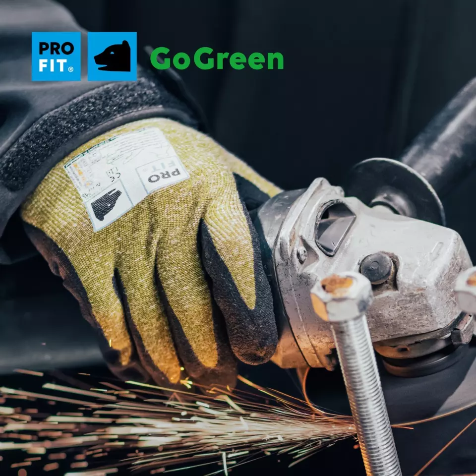 PRO FIT 545, Go Green Nitrile Gloves, image 6, gallery thumbnail