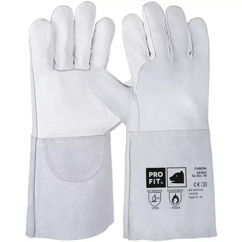 PRO FIT 531811, Welding Glove Combi Cowhide