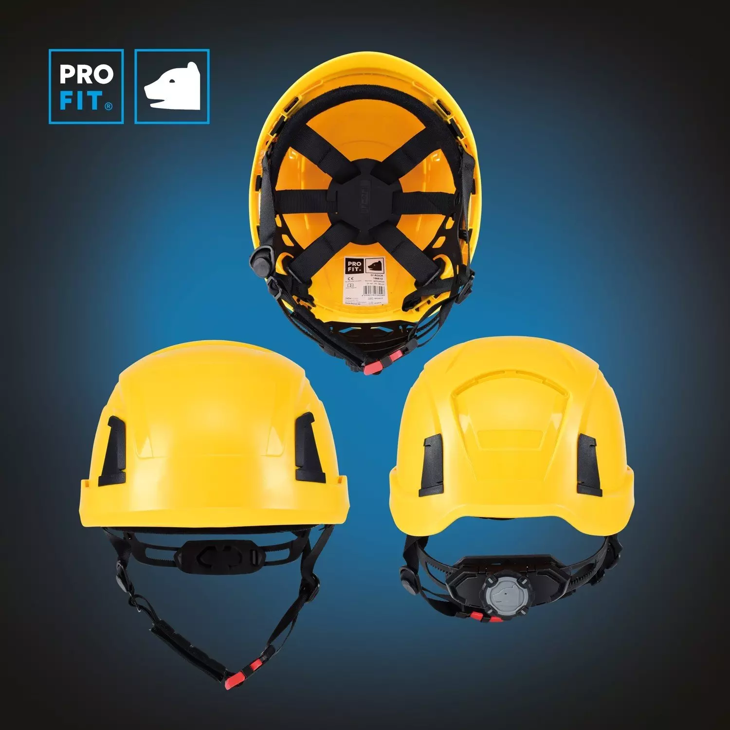 PRO FIT 156613, Pro Cap D!-Rock Safety Helmet, image 3