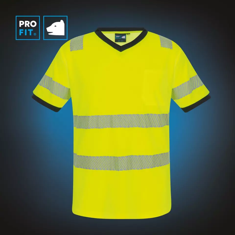 PRO FIT 2111, Hi-Vis T-Shirt, image 2, gallery thumbnail