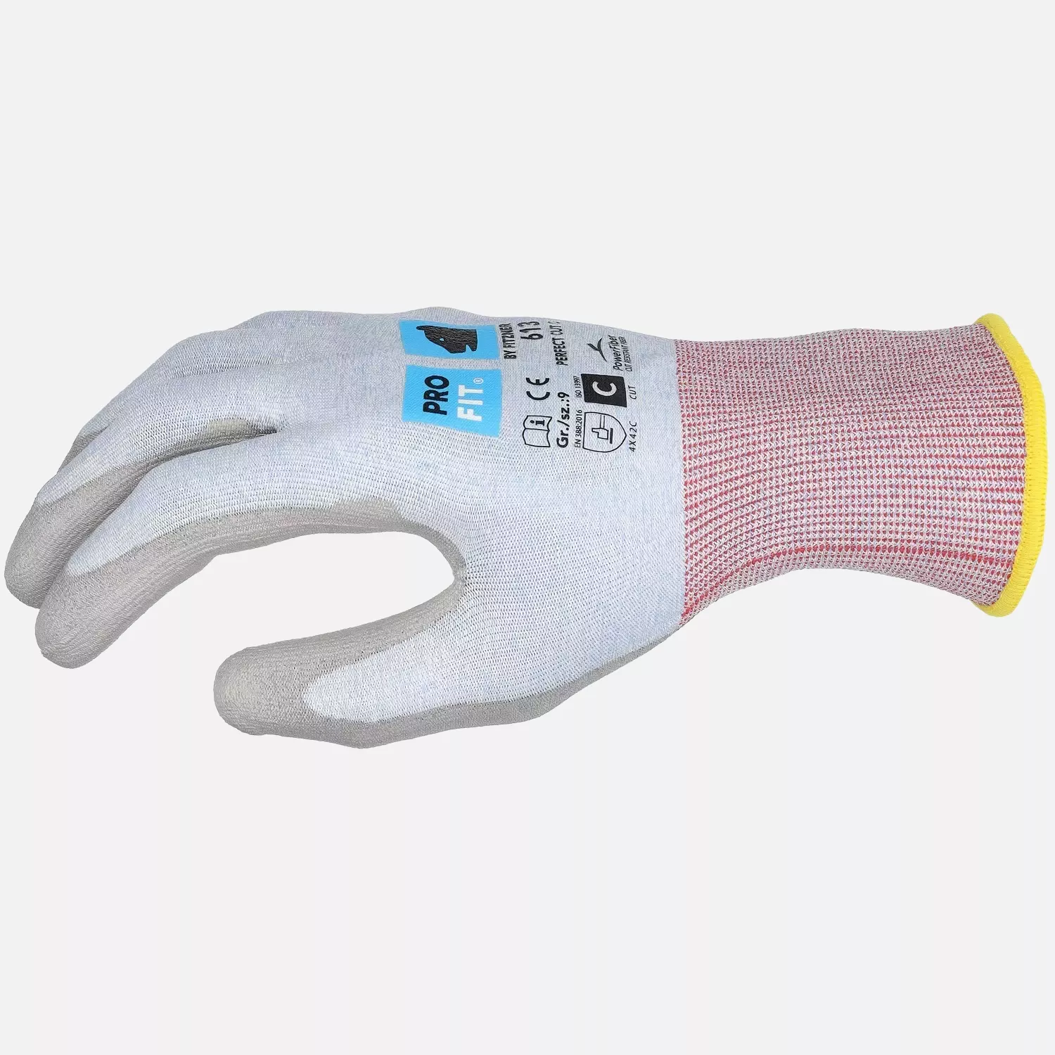 PRO FIT 613, PU Schnittschutzhandschuh, image 2