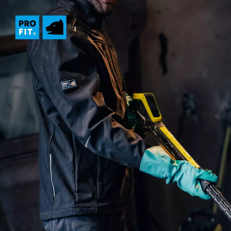 PRO FIT 417, Softshell Jacket, image 9, gallery thumbnail