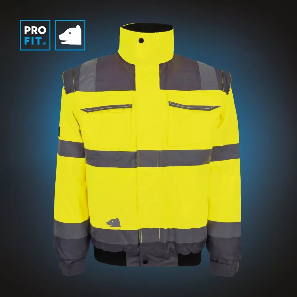 PRO FIT 9701, Hi-Vis Pilot Jacket, image 2, gallery thumbnail