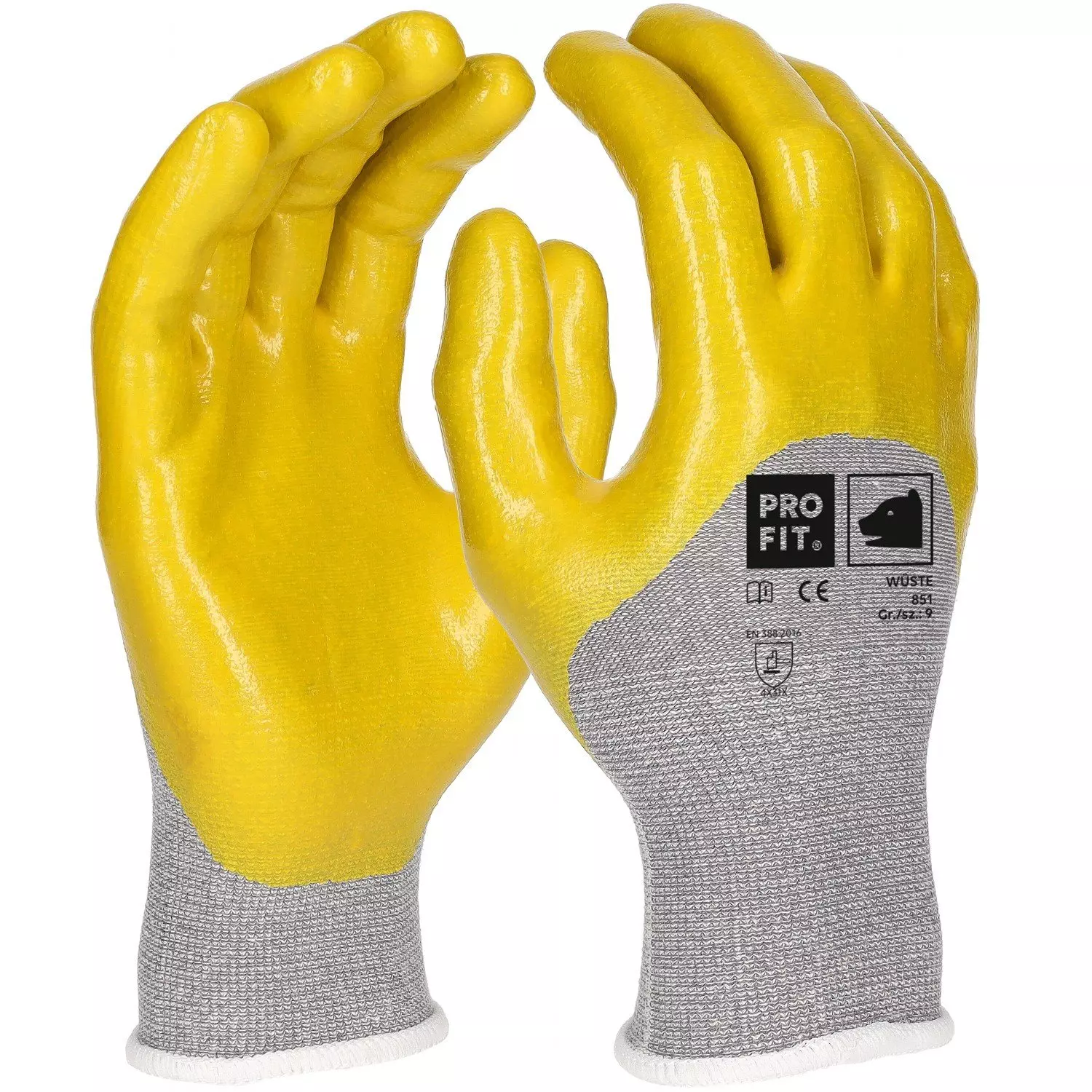 PRO FIT 851, Wüste Nitrile Gloves