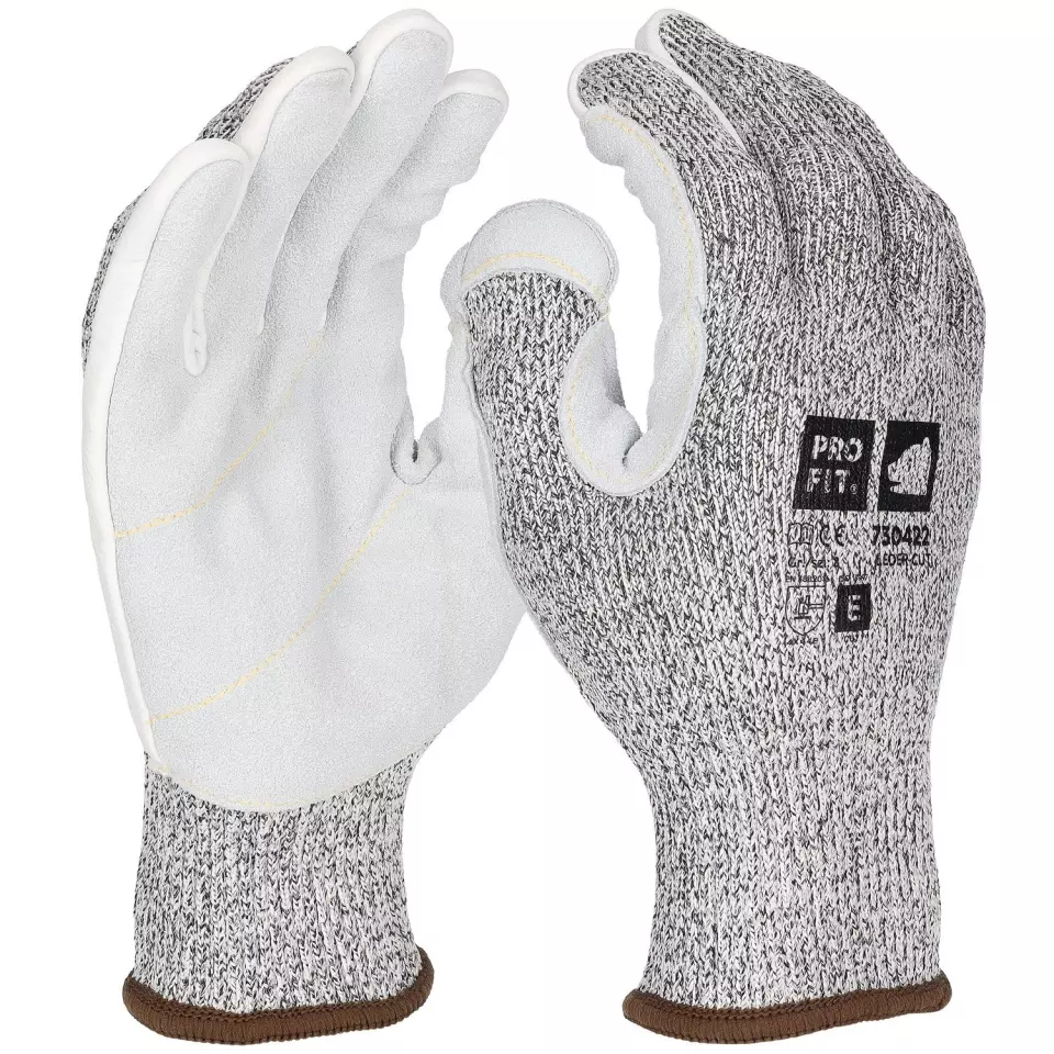 PRO FIT 730422, Leather Cut E Cut Protection Glove, image 1, gallery thumbnail
