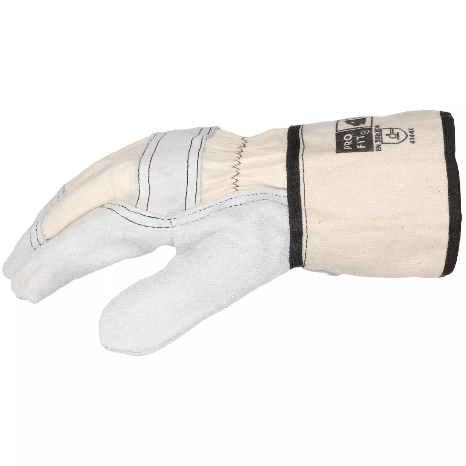 PRO FIT 550113, Split Leather Work Gloves, image 2