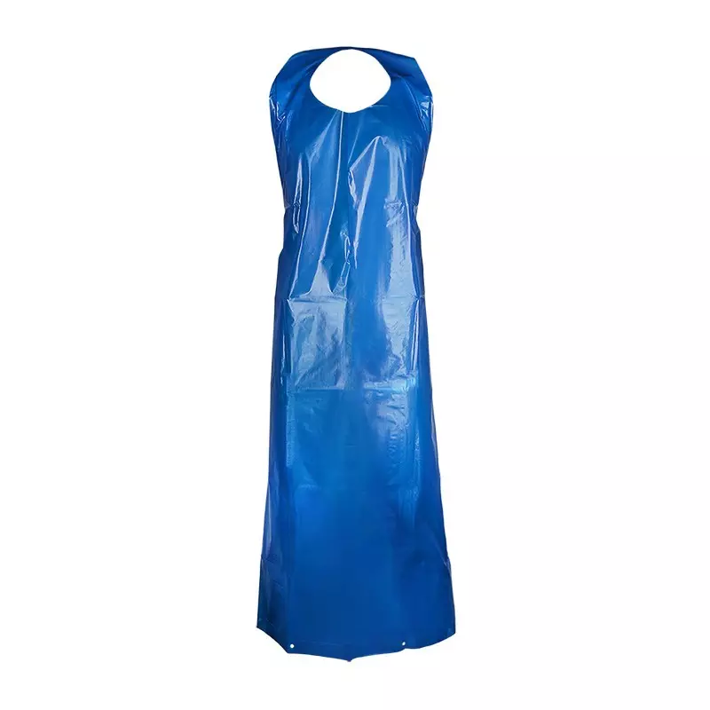 Fitzner Arbeitsschutz 0503, PE Disposable Apron, 75 x 120 cm, Blue, image 1, gallery thumbnail