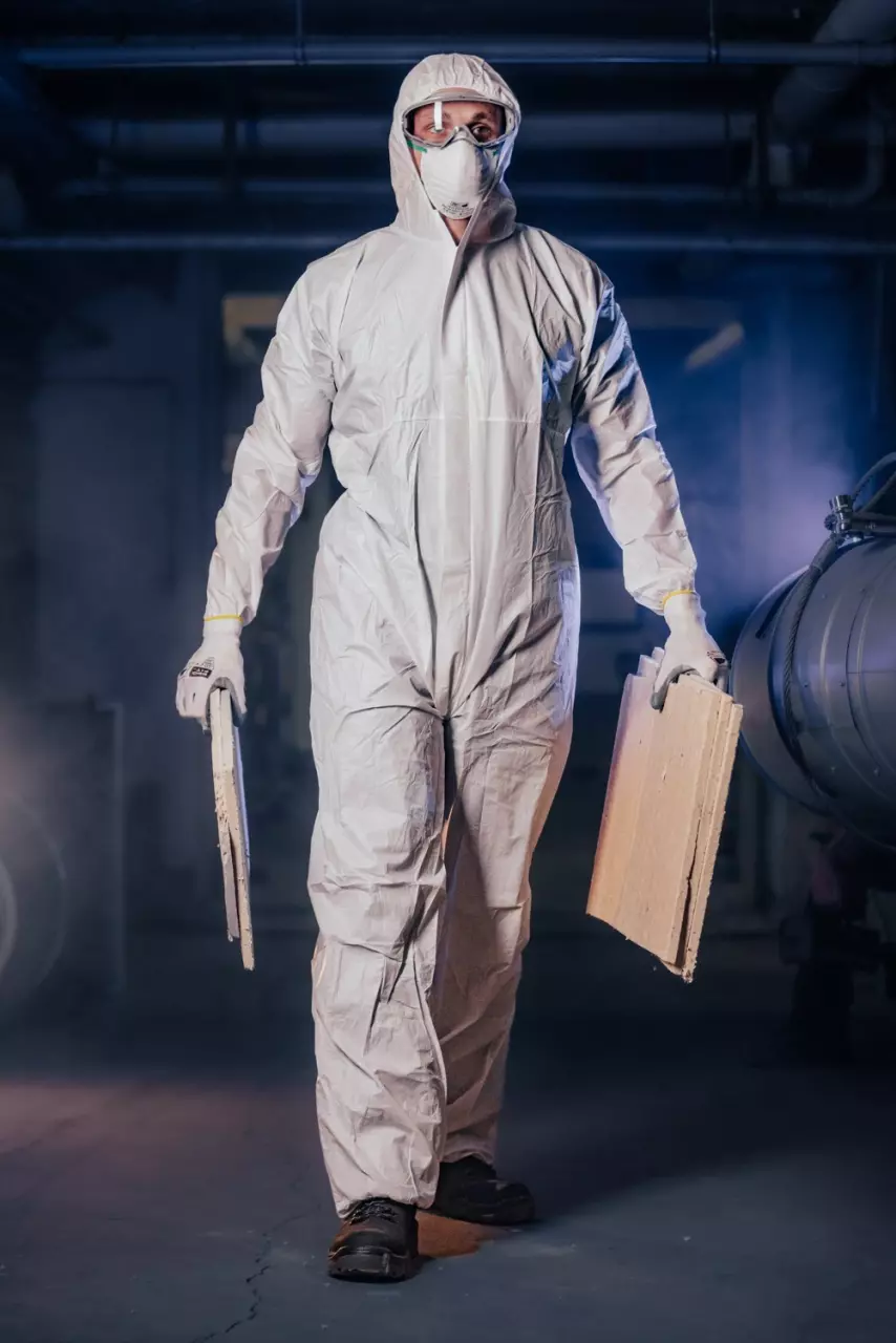 Fitzner Arbeitsschutz 1435, Eisbär Chemical Protective Coverall, image 4, gallery thumbnail
