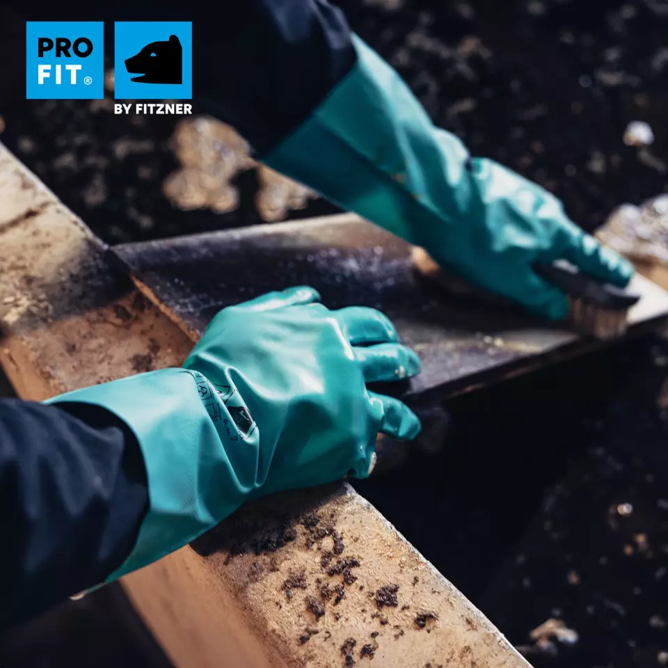 PRO FIT 72, Nitrilhandskar för skydd mot kemikalier, image 5, gallery thumbnail