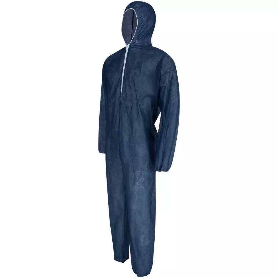 PRO FIT 1431, PP Protective Coverall, Blue, image 2, gallery thumbnail