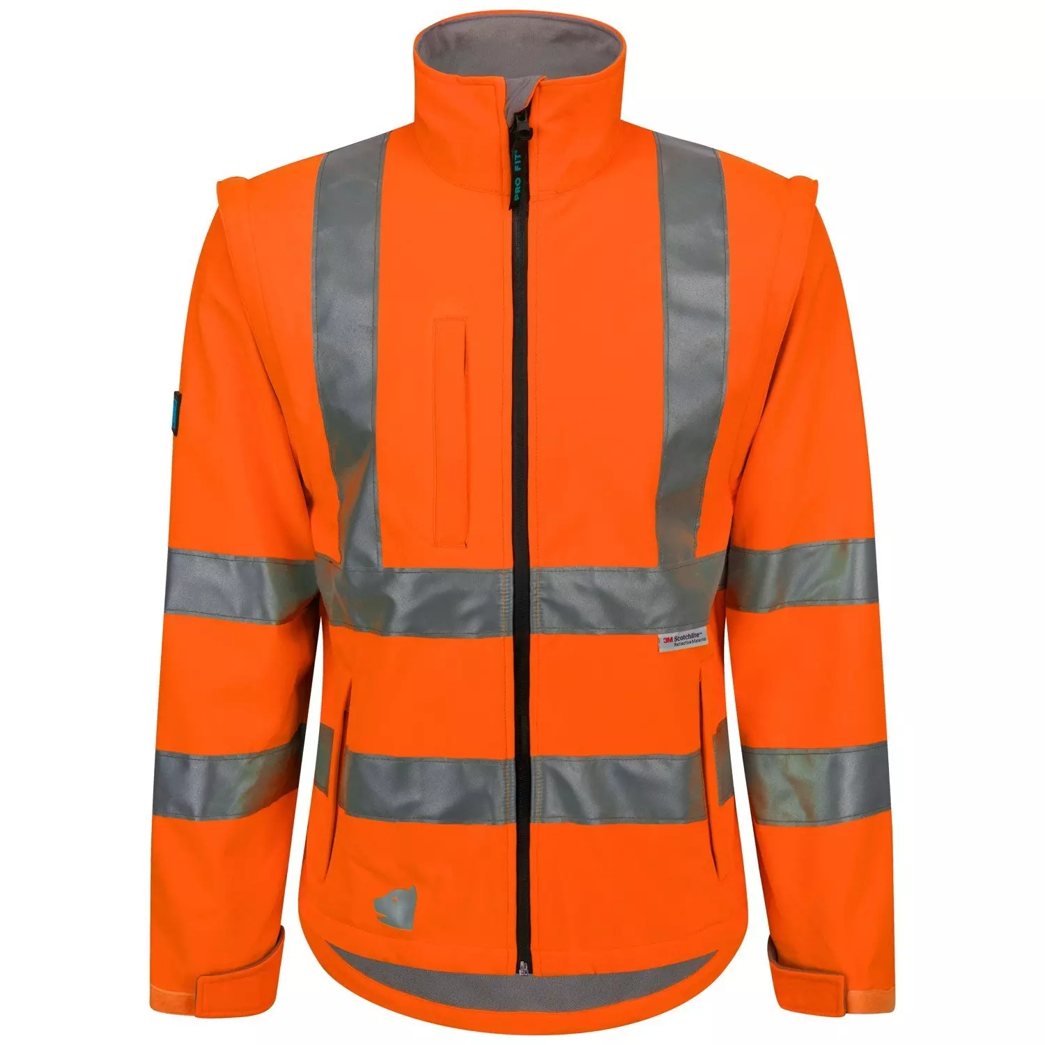 PRO FIT 202, Hi-Vis Softshell Jacket