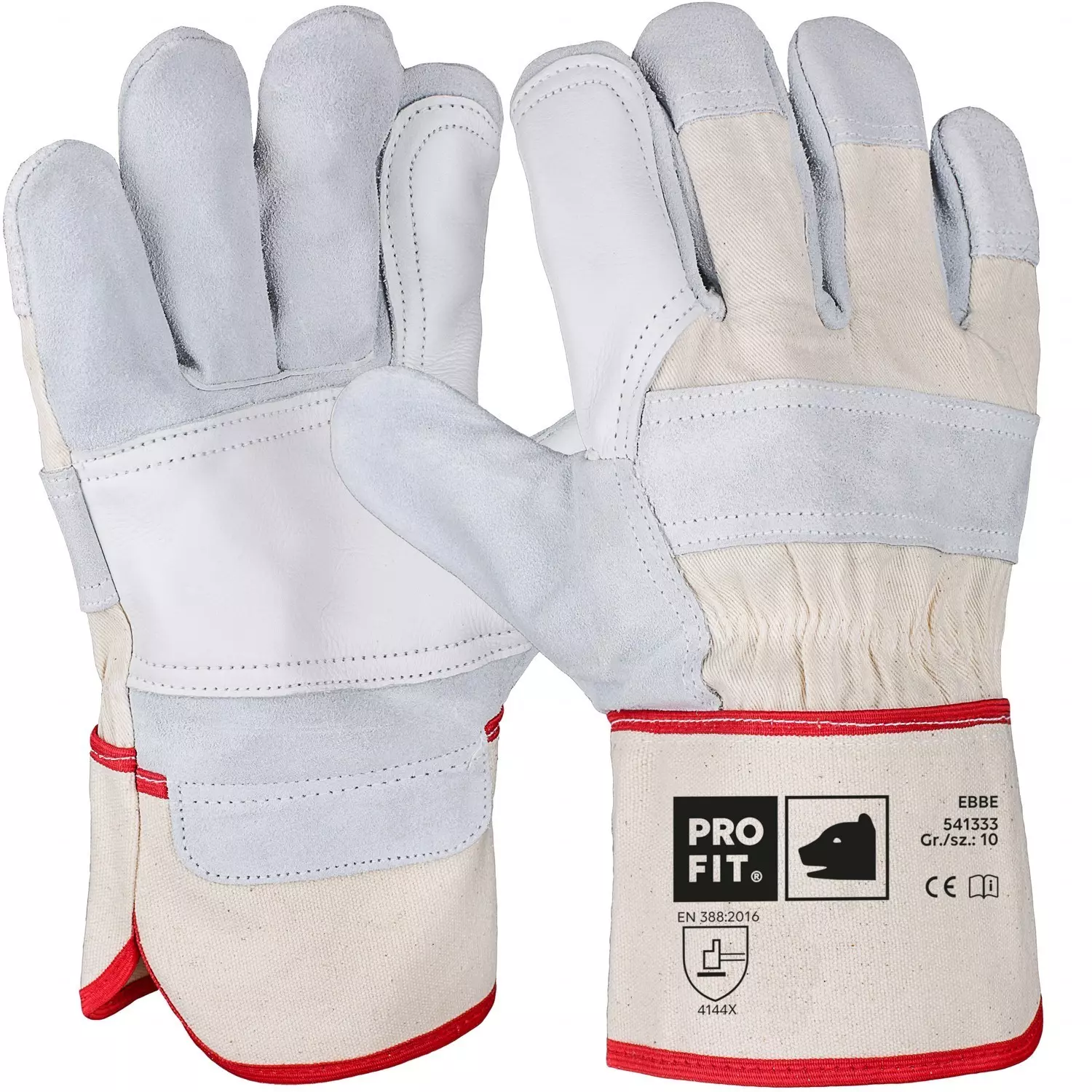 PRO FIT 541333, Cow Split Leather Work Glove