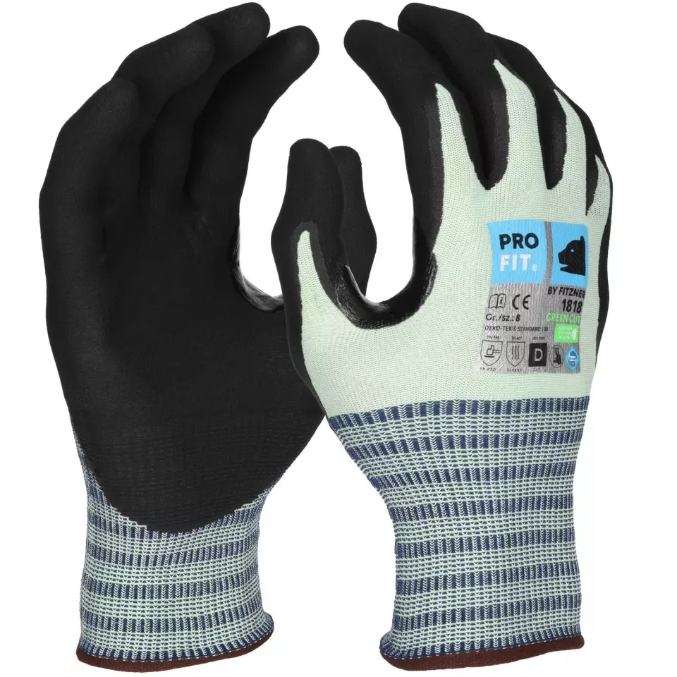 PRO FIT 1818, Nitrile Cut Protection Glove, image 1, gallery thumbnail