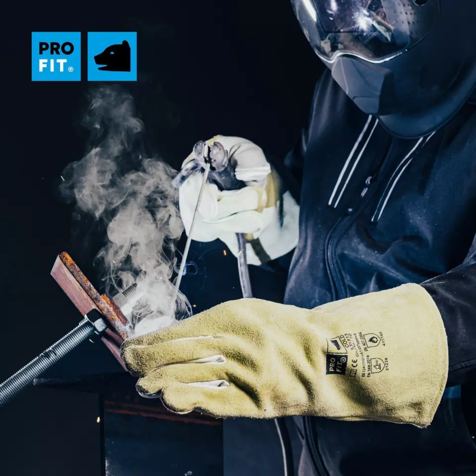 PRO FIT 531813, Combined Cowhide Welding Glove, image 6, gallery thumbnail