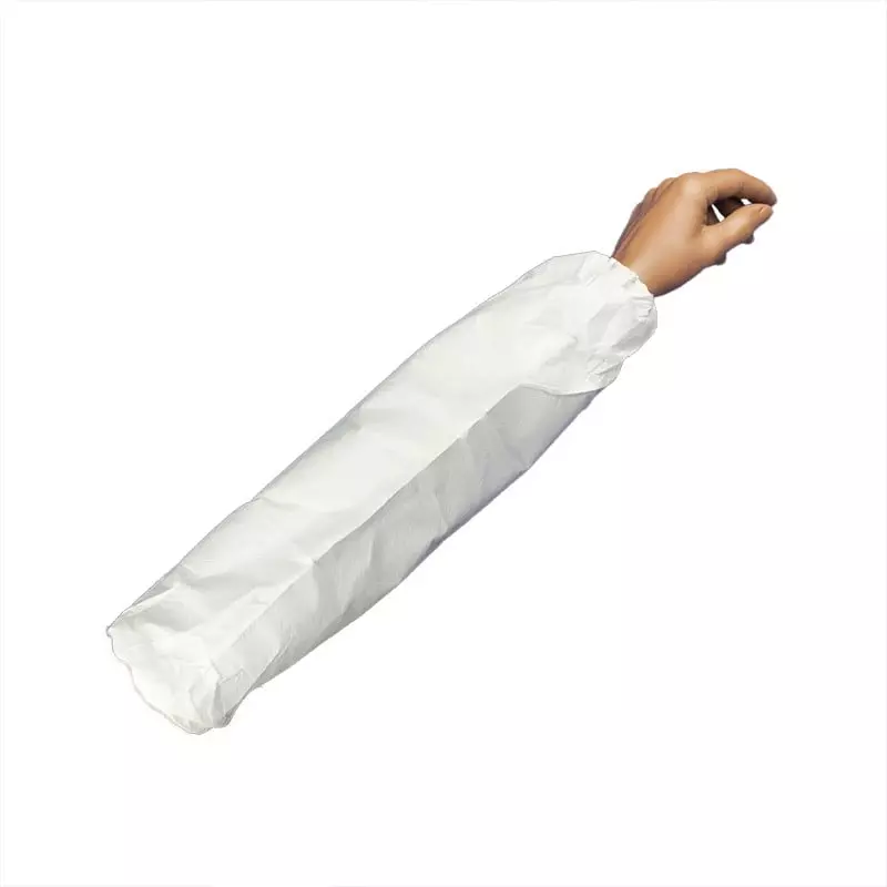 PRO FIT 1413, Disposable Arm Sleeve, Microporous Film Membrane, White, 45 x 19 cm, image 1, gallery thumbnail