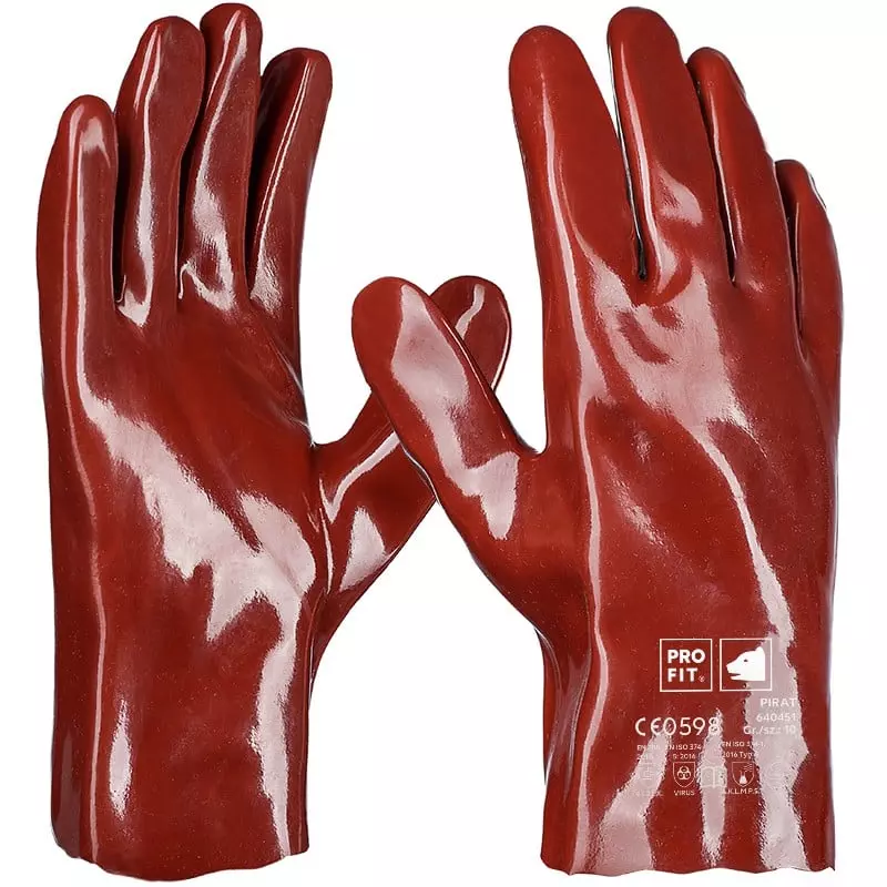 PRO FIT 640451, PVC Chemikalienschutzhandschuhe 10