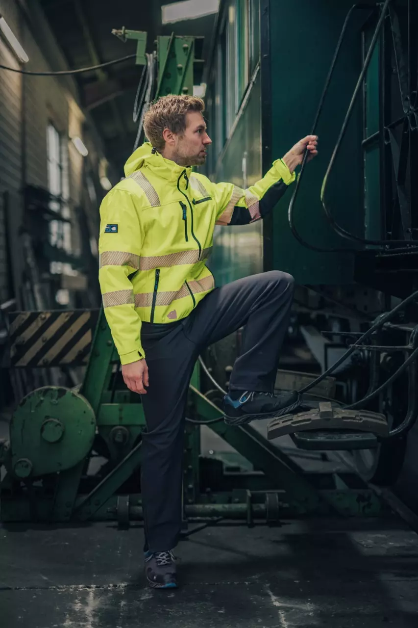 PRO FIT 957, Softshell Trousers Black, image 3, gallery thumbnail