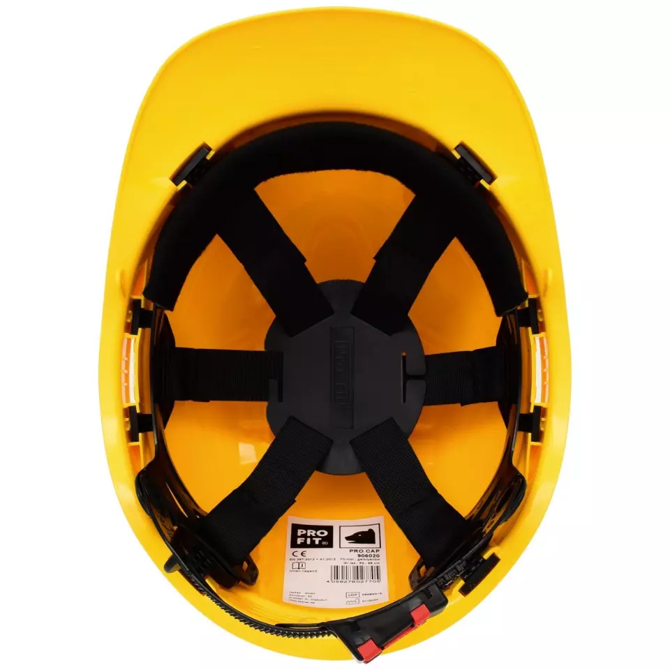 PRO FIT 906020, Pro Cap Construction Hard Hat, image 2, gallery thumbnail