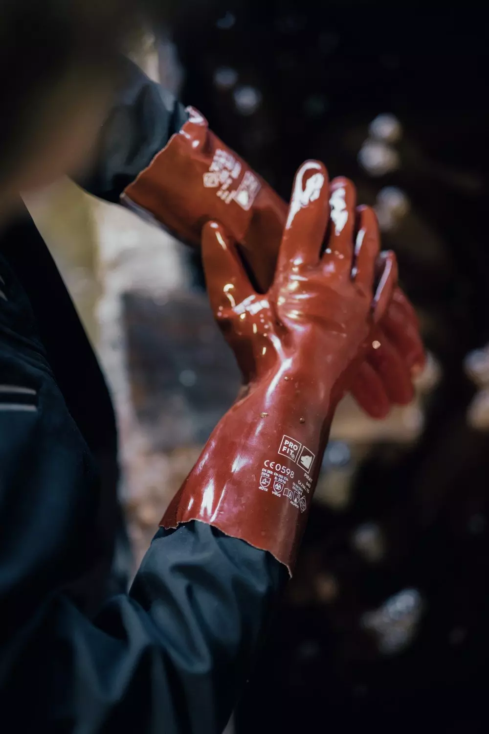 PRO FIT 640, PVC Chemical Protection Gloves, image 4