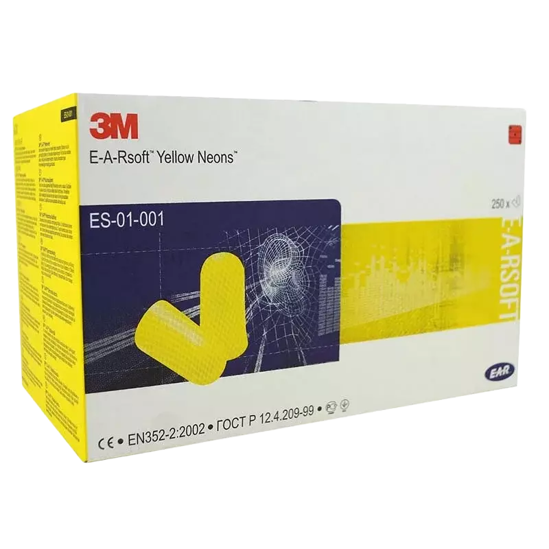 3M 2038, EAR SOFT Earplugs Dispenser Box 250 Pairs, image 1, gallery thumbnail