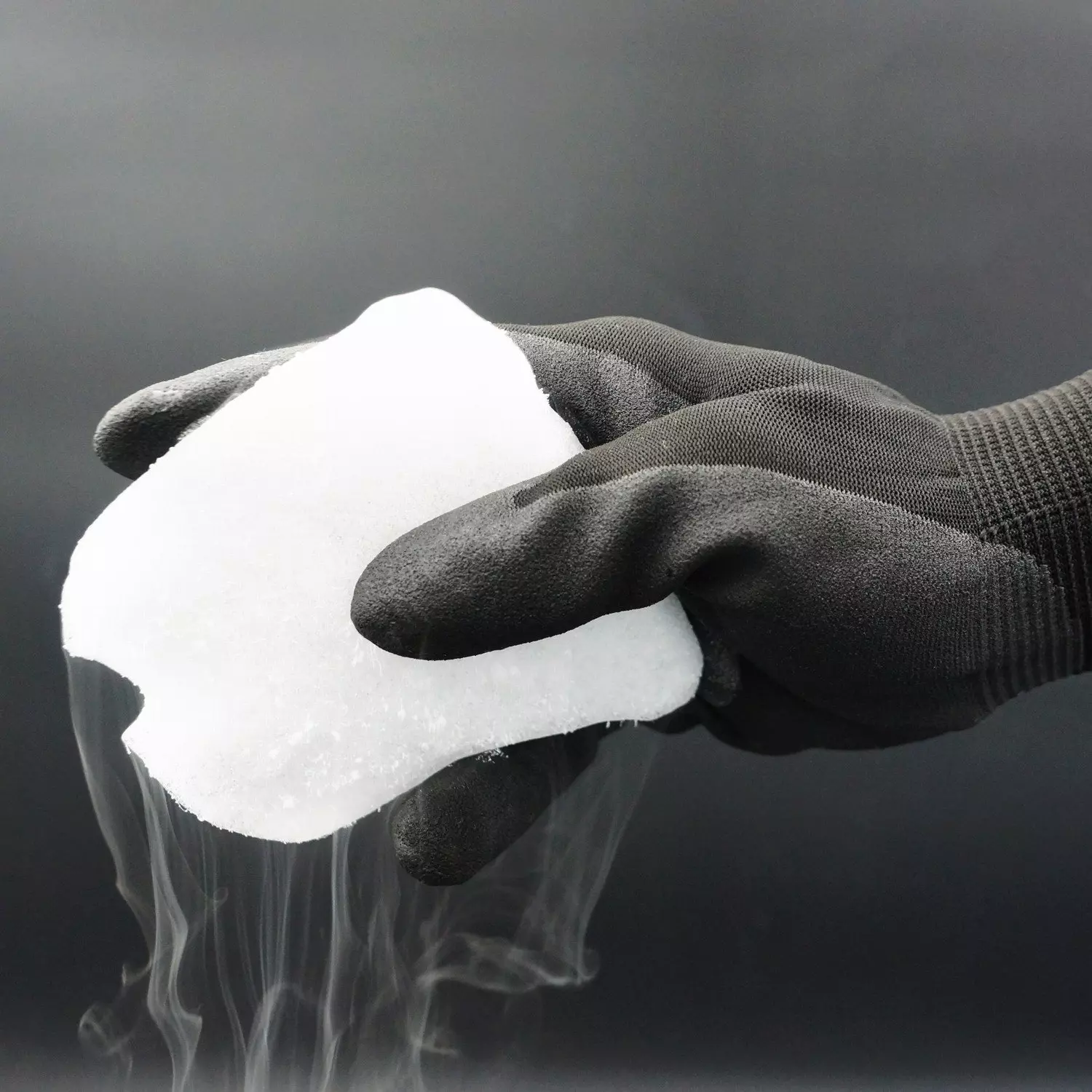 PRO FIT 3677, HPT-Polymer Winter Glove, Double Knit, Black/Black, image 3