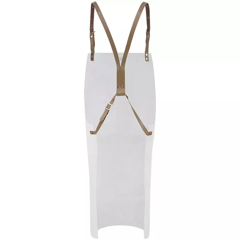Fitzner Arbeitsschutz 105112, Split Leather Bib Apron, image 3, gallery thumbnail