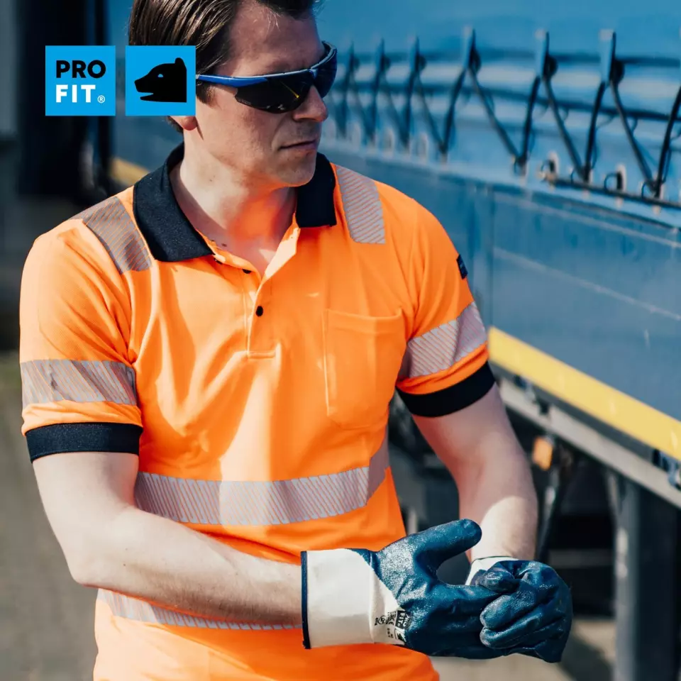 PRO FIT 221, High visibility polo shirt, image 6, gallery thumbnail