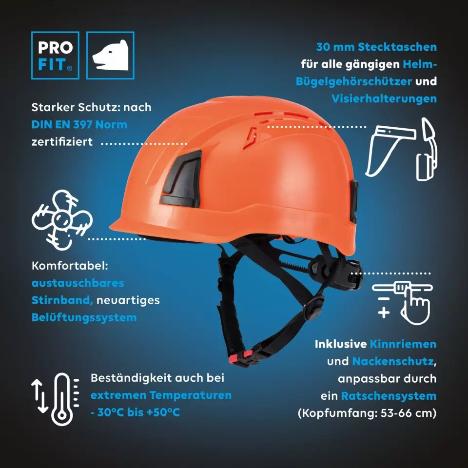PRO FIT 156610, Pro Cap D!-Rock Schutzhelm, image 4, gallery thumbnail