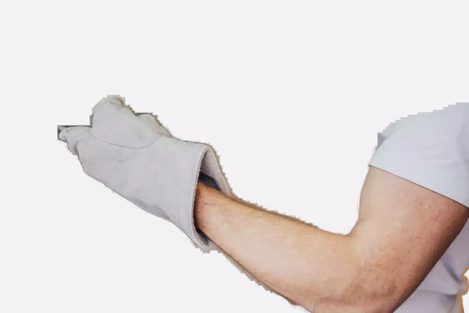 PRO FIT 270517, Canvas Mitten, 28 cm, image 2