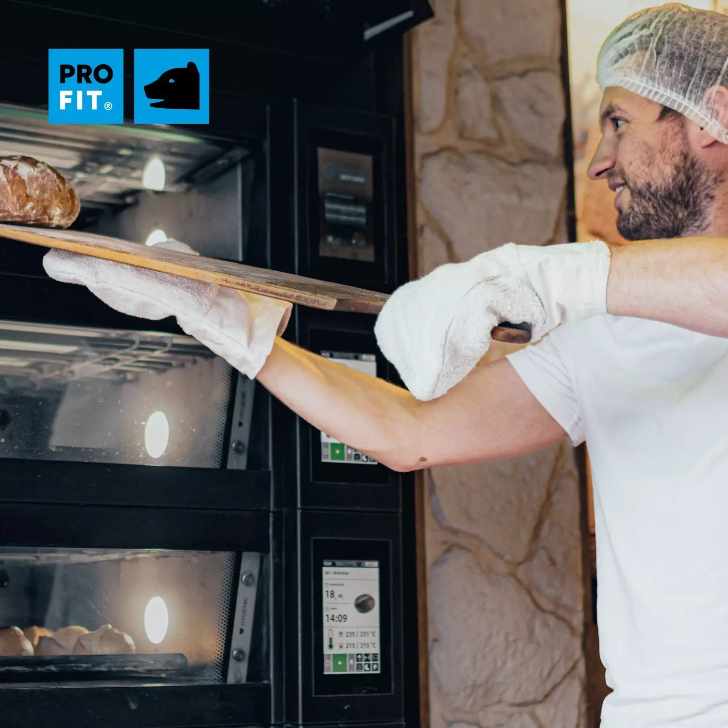 PRO FIT 642371, Cotton Terry Mitt, 35 cm, with Canvas Cuff, image 8