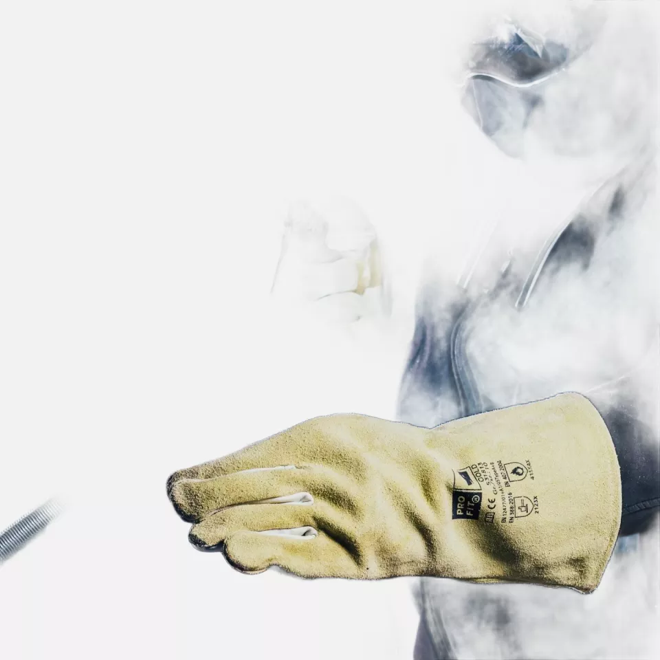 PRO FIT 531813, Welding Glove Combi Cowhide, image 6, gallery thumbnail