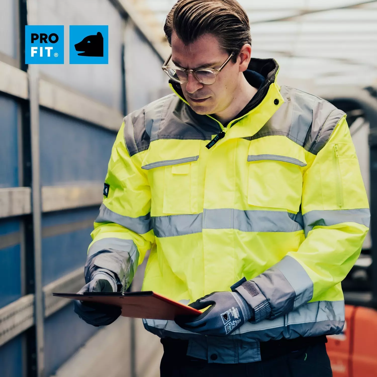 PRO FIT 9701, Hi-Vis Pilot Jacket, image 6