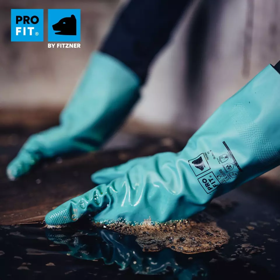 PRO FIT 72, Nitrilhandskar för skydd mot kemikalier, image 4, gallery thumbnail