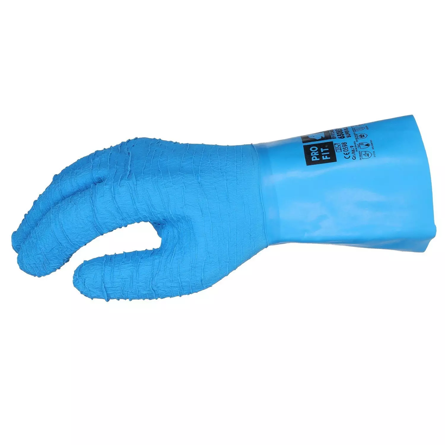 PRO FIT 650851, Latex Chemical Resistant Gloves, image 2
