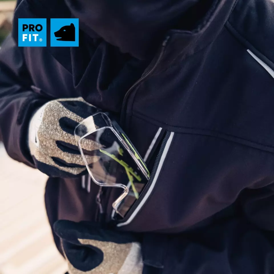 PRO FIT 417, Softshell Jacket, image 8, gallery thumbnail