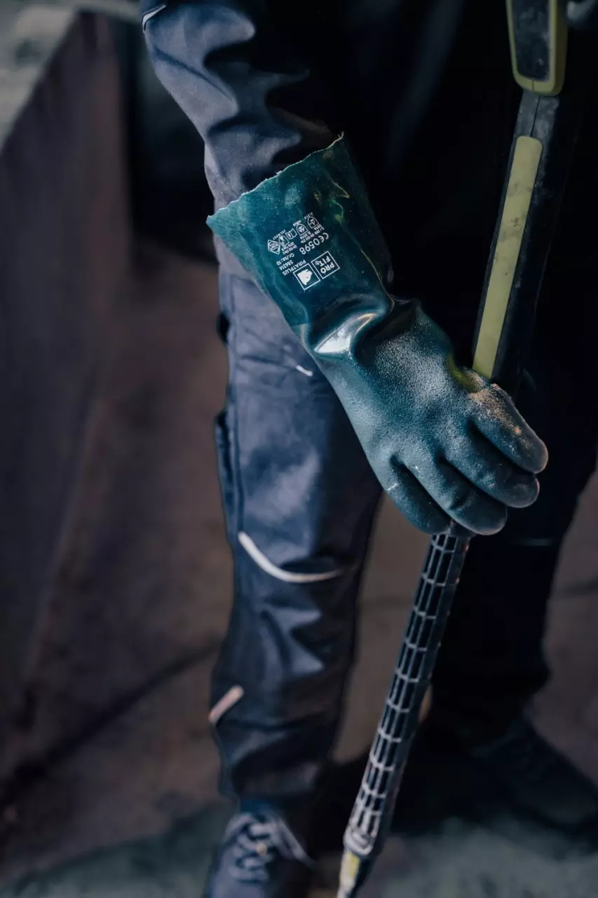 PRO FIT 586314, PVC Chemical Resistant Gloves 10, image 5, gallery thumbnail